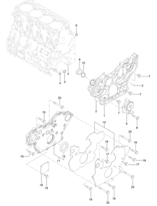 Part Location Diagram of 133-6653 Toro O-Ring