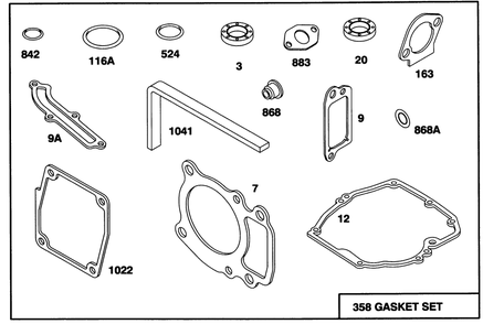 Engine Gts 150 Diagram and Parts List for 20438WF 39000001 - 39999999 Toro Lawn Mower