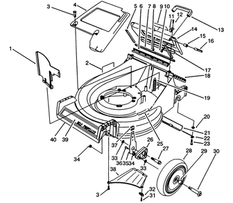 Part Location Diagram of 13-6639 Toro DISCONTINUED