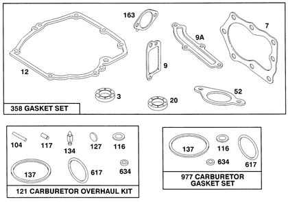 Engine Model 122702-0182-01 Diagram and Parts List for 20906B 1000001 - 1999999 Toro Lawn Mower