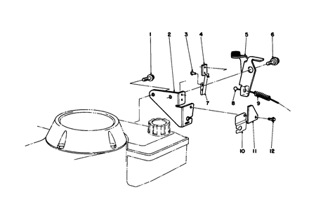 Brake Assembly Diagram and Parts List for 20581C 8000001 - 8999999 Toro Lawn Mower