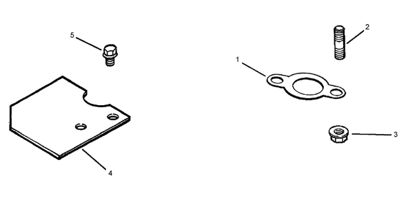 Exhaust Assembly Diagram and Parts List for 74414 (260000001-260999999)(2006) Toro Lawn Mower