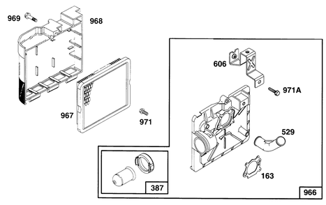 Engine Briggs & Stratton Model 12f802-0667-01 Diagram and Parts List for 20914B 69000001 - 69999999 Toro Lawn Mower