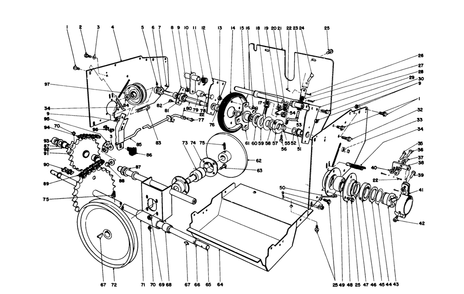 Traction Assembly Diagram and Parts List for 38160 1000001 - 1999999 Toro Snow Blower