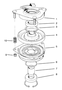 Clutch Asm No.54-3200 Diagram and Parts List for 30167 790001 - 799999 Toro Lawn Tractor Accessories
