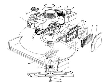 Engine Assembly (Model No. 47pg7) Diagram and Parts List for 20747C 8000001 - 8999999 Toro Lawn Mower