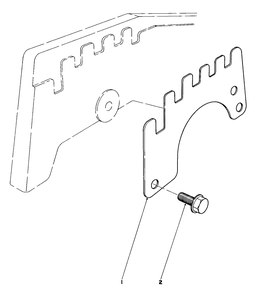 Wear Plate Kit No. 44-5530 (Optional) Diagram and Parts List for 20570 3000001 - 3999999 Toro Lawn Mower