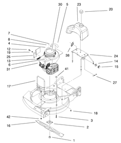Part Location Diagram of E632489 Toro DISCONTINUED