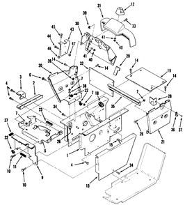 Part Location Diagram of 910839 Toro DISCONTINUED
