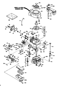 Engine Model No. Tvs105-53113f Diagram and Parts List for 20532 9000001 - 9999999 Toro Lawn Mower