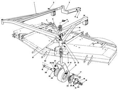 Cutting Unit Model No. 30575 (Continued) Diagram and Parts List for 30575 900001 - 999999 Toro Lawn Mower