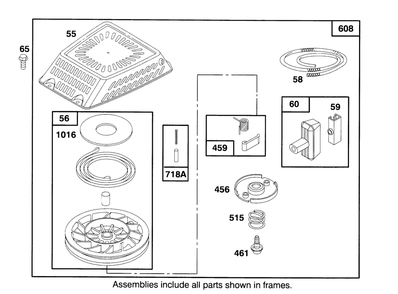 Engine Gts 150 Diagram and Parts List for 26630BC 4900001 - 4999999 Toro Lawn Mower