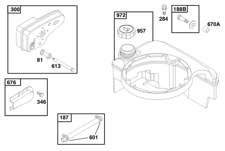Engine Briggs & Stratton Model 12f802-1767-E1 Diagram and Parts List for 20913 890000001 - 899999999 Toro Lawn Mower