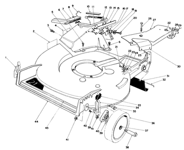 Part Location Diagram of 51-0201 Toro DISCONTINUED