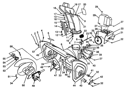 Part Location Diagram of 62-0670 Toro DISCONTINUED