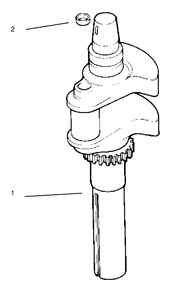 Crankshaft Diagram and Parts List for 30183 695101 - 699999 Toro Lawn Tractor Accessories