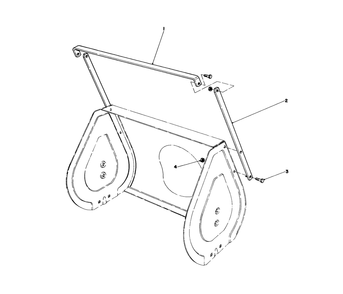 Drift Breaker Kit No. 37-7020 (Optional) Diagram and Parts List for 38035 7000001 - 7999999 Toro Snow Blower