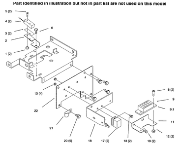 Front Plate, Relays Diagram and Parts List for 73423 6900001 - 6999999 Toro Lawn Tractor