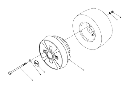 Wheel Weight Kit Model No. 59159 (Optional) Diagram and Parts List for 57430 8000001 - 8999999 Toro Lawn Tractor