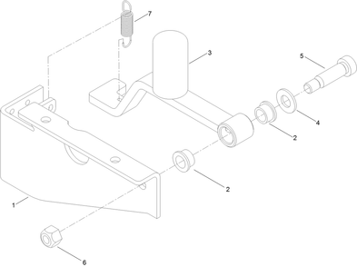 Auxiliary Switch Kit No. 133-0245 Diagram and Parts List for 133-0245  Toro Lawn Tractor Accessories
