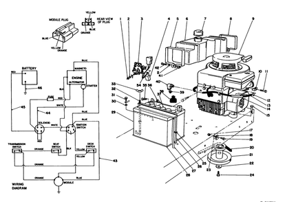 Part Location Diagram of 574070 Toro Retainer-Tank Rear