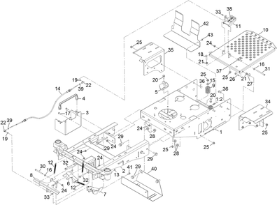 Part Location Diagram of 138-2758 Toro Nut-Clinch,hex