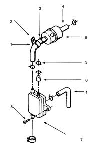 Fuel Pump Diagram and Parts List for 73420 4900001 - 4999999 Toro Lawn Tractor