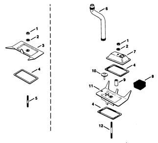 Breather & Vent-Kohler Engine Model No. Kt17qs Type No. 24324 (Continued) Diagram and Parts List for 30754 7000001 - 7999999 Toro Lawn Tractor