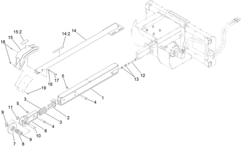 Part Location Diagram of 137-8934 Toro Spring-Compression