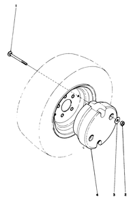 Wheel Weight Kit Model No. 30762 (Optional) Diagram and Parts List for 30798 9000001 - 9999999 Toro Lawn Tractor