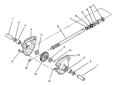 32" Auger Gearcase Assembly No. 74-1562 Diagram and Parts List for 38566 3900001 - 3999999 Toro Snow Blower