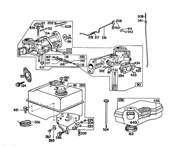 Engine Briggs & Stratton Model No. 130232 Type No. 0497-01 Diagram and Parts List for 3104 9000001 - 9999999 Toro Lawn Tractor Accessories