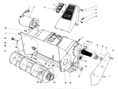 Part Location Diagram of 41-9920 Toro DISCONTINUED