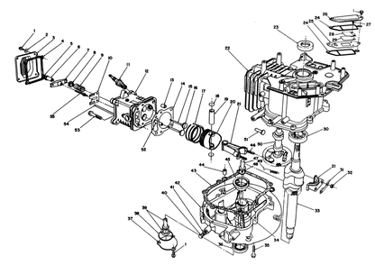 Engine Assembly (Continued)(Model No. Vmj8) Diagram and Parts List for 20622 0000001 - 0003101 Toro Lawn Mower