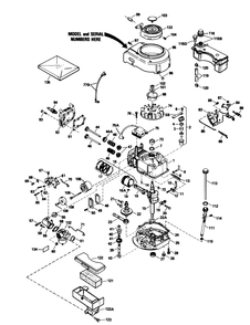 Engine Tecumseh Model No. Tvs100-44016b Diagram and Parts List for 16775 0000001 - 0999999 Toro Lawn Mower
