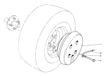 Wheel Weight Diagram and Parts List for 30761 390001 - 399999 Toro Snow Blower