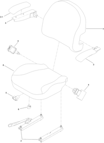 Part Location Diagram of 130-0847 Toro Cover-back