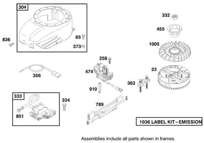 Engine Gts 200 Diagram and Parts List for 20824 8900001 - 8999999 Toro Lawn Mower