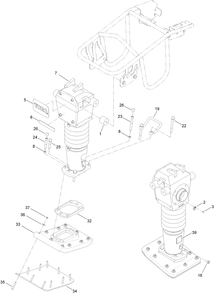 Part Location Diagram of ST80943 Toro Screw-Hsh