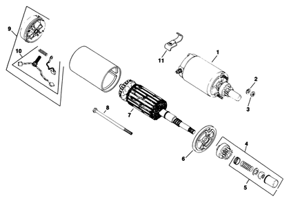 Electric Start Engine Kohler Model No. M18qs-24615 (Continued) Diagram and Parts List for 30718 0000001 - 0999999 Toro Lawn Tractor