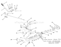 Pto Clutch And Control Diagram and Parts List for A1-18BE01 1984 Toro Lawn Tractor