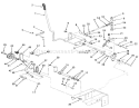 Clutch, Brake And Speed Control Linkage Diagram and Parts List for A1-18BE01 1984 Toro Lawn Tractor
