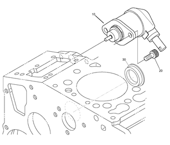 Stop Solenoid Assembly Diagram and Parts List for 22328 408963400 - 409588175 Toro Lawn Tractor Accessories