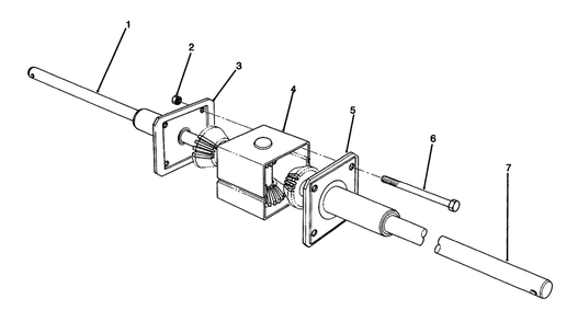 Differential Assembly Diagram and Parts List for 70060 39000001 - 39999999 Toro Lawn Tractor
