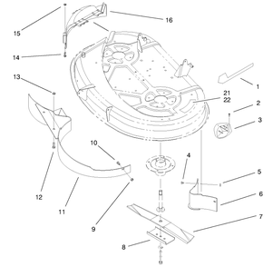 Part Location Diagram of 93-7318 Toro Decal-Danger (Model No. 78226)