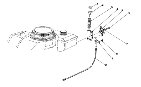 Brake Assembly Diagram and Parts List for 16780 4000001 - 4999999 Toro Lawn Mower