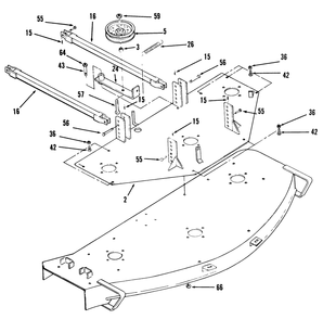 Part Location Diagram of 78-1960 Toro Plate-50
