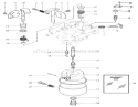 Carburetor Diagram and Parts List for A2-12KE02 1000001-1999999 - 1991 Toro Lawn Tractor