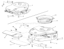 Engine Diagram and Parts List for A2-113701 1982 Toro Lawn Tractor