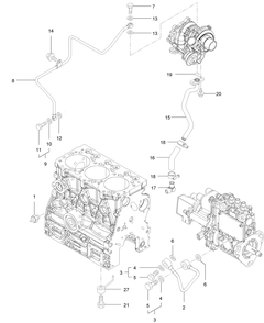 Oil Pump Assembly (Cont.) Diagram and Parts List for 72028 412410000 - 412699999 Toro Lawn Tractor